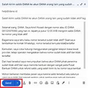 Cara Menarik Uang Dana Yang Salah Kirim